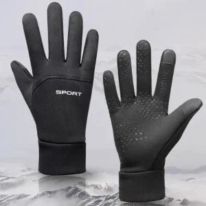 [월드온] 스포츠방한장갑 터치장갑 방한장갑 기모방한방지 방한 방수 방풍 미끄럼방지 소프트스킨