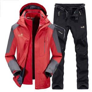 바람막이 세트 여 겨울 기모 도톰 트리플 투 빅사이즈 등산복 방수 코트