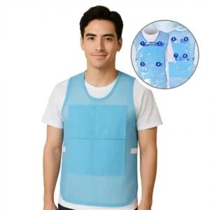 (사이즈 8포켓얼음조끼(TW))아이스팩 메쉬조끼 냉감조끼 쿨링조끼 망사조끼 통풍조끼