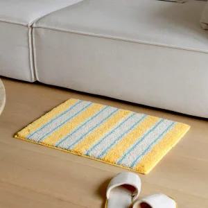 [보리보리/파크론]자카드 러그 발매트 허니샌드 60x45cm