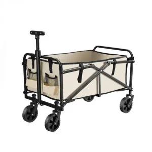 [골드스마일]미니 접이식 캠핑 수레 핸드 트레일러 쇼핑 웨건 캠핑용 폴딩 카트