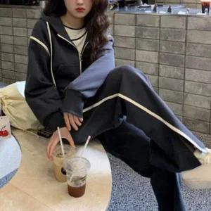 [골드스마일]여성런닝복 여성편한트레이닝복 절개 스타일 여자