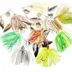 [골드스마일]미러코팅 스피너베이트 낚시용 배스 루어