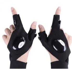 [골드스마일]야간용 LED 조명 작업용 손등 후레쉬 낚시 장갑