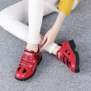 [골드스마일]입문용 커플 자전거신발 다이얼 평페달 국내 제작