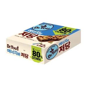 오리온 닥터유 에너지바 저당 50g 12입