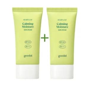 구달 맑은 어성초 진정 수분 선크림 SPF50+ 50ml 2개