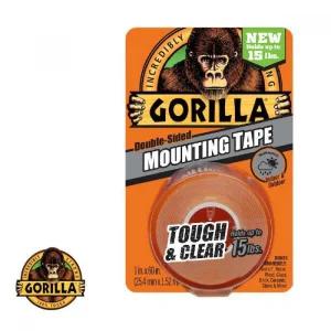 고릴라 마운팅 강력 양면 테이프 투명 25.4mm x 1.52M접착 보수 점착 차량용 청면