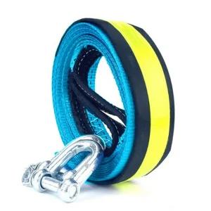 4.5M u자형 차량용 견인로프(8톤)산업용 비상 비상용 자동차 캠핑레저용 해먹고정 가정비치용 안전 견인줄