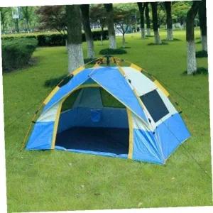 [골드스마일]캠핑텐트 2~3인용 윈드캠핑 오토 원터치텐트 방수 메쉬텐트