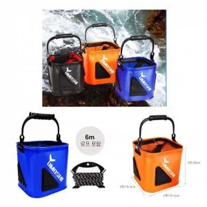 접이식 낚시 밑밥통 물통 떡밥통 만능낚시용품