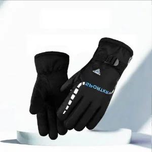 [골드스마일]방수 기모 방한 스키 등산 온열 전술 보온 장갑