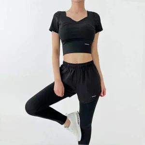 [골드스마일]필라테스복 자연스러운 요가복장 여성트레이닝복