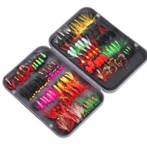 [골드스마일]낚시 플라이훅세트 찌낚시미끼 낚시도구 낚시미끼