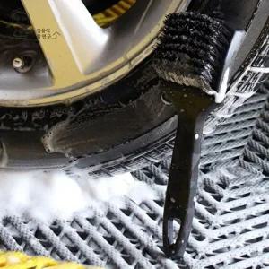 고품질 차량 틈새 청소 브러쉬 손 세차솔 세척 극세사밀대 차량용밀대 휠브러쉬 세차브러쉬 세차솔 WFHA43