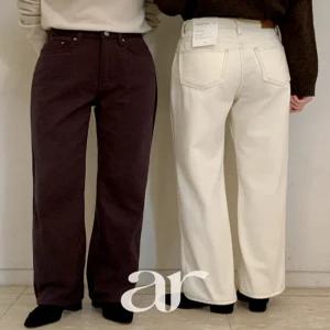 (MADE/발열융기모/SL/딱예쁜실루엣) Day Jeans No72 데이진 벨로아 코튼 세미 와이드 팬츠 ps5495