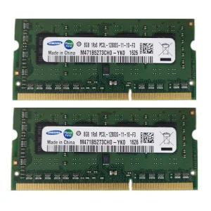삼성 16GB 2x8GB 1RX8 PC3L12800S DDR3 1600MHz 1.35V SODIMM 램 노트북 메모리
