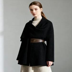 [티뷰] 드레이프벨티드숄가디건_V5D-CCA007