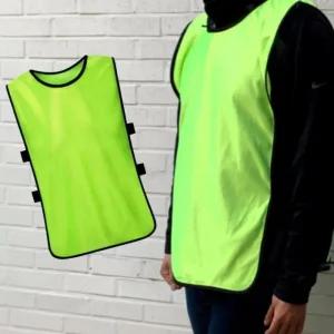 그린 축구조끼 풋살조끼 팀조끼 행사용 밴드형