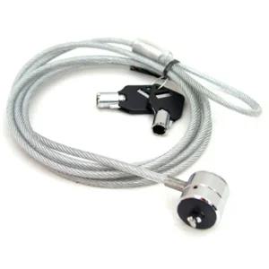 Coms 키방식 노트북 잠금장치(108) 자물쇠 도난방지 켄싱턴 락 캔싱 금쇠 보안 다용도 안전고리