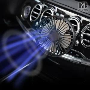 메이빈 차량용 LED무드램프리미엄 써큘레이터 시즌3자동차선풍기 송풍구용 용무선 용유선 뒷좌석 써이 미니