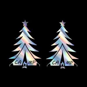 자동차 071 캠프 포인트스티커 2개1세트특이한 인테리어 꾸미기 재미있는 레터링 익스 튜닝 차량 주유구