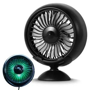 저소음 송풍구 선풍기 3단 풍속 usb 차량 거치대시원한미니 사용이편리한 자동차 화물차 승용차