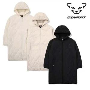 매장정품 다이나핏 남여공용 라이프스타일 가볍고편한 딜런 후디 퀼팅 롱 경량 패딩 자켓 YUW23160GJ 12062
