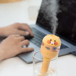 아쿠아보틀 스틱형 무선 가습기 휴대용 탁상용 무드등 저소음 미니 가습기