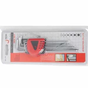 육각 볼 렌치 세트 ㄱ자 기구조립가정용공구 미니 철봉 형렌치 볼트 너트