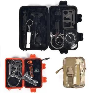 캠핑 SOS 중형 생존키트 차박 재난대비 구조 키트 상황 필수품 솔용품 필수템