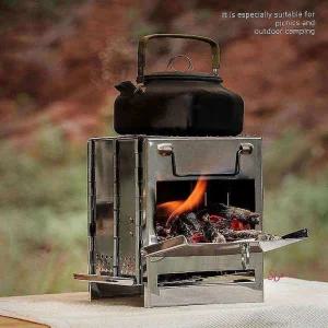 접이식 난로 소형 화로대 사각qrs728