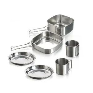 [하프클럽/셀러허브_여성트랜드패션]가능 퀸센스 캠핑 사각스텐 코펠 6p