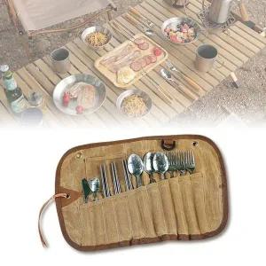 [하프클럽/셀러허브_여성트랜드패션]수저세트 포크스푼 케이스 보관 파우