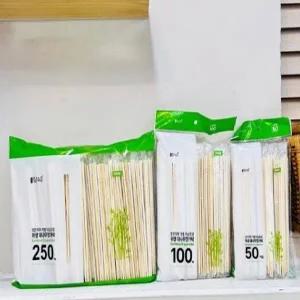 [하프클럽/셀러허브_여성트랜드패션]위생 일회용 대나무 젓가락 개별포장 2