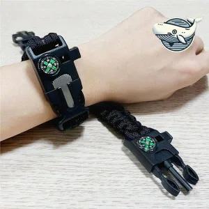 [하프클럽/셀러허브_여성트랜드패션]생존 팔찌 캠핑 등산 히말라야 필수