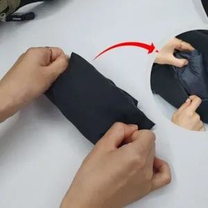 [하프클럽/]얇은소재 배낭 책가방 방수커버 블랙 45L