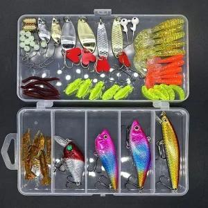 [하프클럽/셀러허브_여성트랜드패션]루어낚시 미끼세트 포퍼 스푼 웜 인조