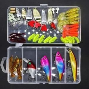 [하프클럽/셀러허브_여성트랜드패션]루어낚시 미끼 세트 포퍼 스푼 웜 인조