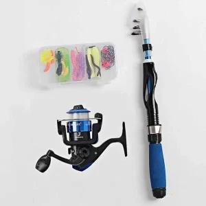 [하프클럽/셀러허브_여성트랜드패션]계곡낚시 블루 릴낚시 초보낚시 낚시