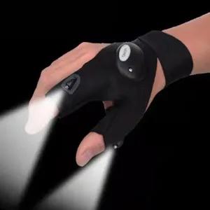 [하프클럽/셀러허브_여성트랜드패션]밤낚시 장갑 조명 낚시장갑 DD-13003