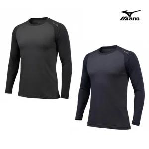 미즈노 프로 야구 운동 V컷 쿨링 긴팔 언더 티셔츠