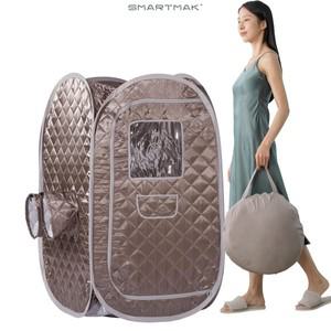 전신 대형 사우나 텐트 휴대용 목욕 접이식 캐빈 룸 증기 발생기 미포함