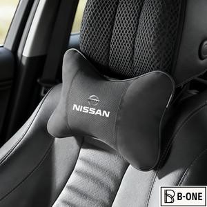 자동차 헤드레스트 메모리 폼 목 베개 액세서리 닛산 실피 N7 캐시카이 J11 J10 테아나 나바라 쥬크 GTR 노