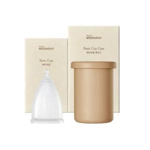 해피문데이 베이직컵 입문자 생리컵 실리콘 숏+케이스 BNS