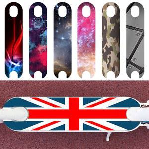 6인치타이어 미지아 M365 페달 매트 스티커 사포 스티커 전기 스쿠터 방수 장식 스케이트보드 액세서리