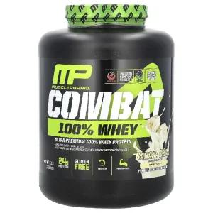 MusclePharm 머슬팜 Combat 100 유청 바나나 우유 2.25kg