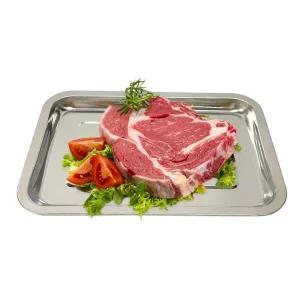 스텐 쟁반 직사각 대형 스테인리스 트레이 사각 메탈 철제 밧드 베이킹 튀