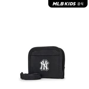 [MLB키즈 공식] 26N 태그 카드지갑 NY (Black) 7ABGB016N-50BKS