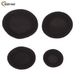 고급 폼 이어 패드 보호 두꺼운 스폰지 교체 쿠션 헤드폰 커버 35mm 60mm 10 개